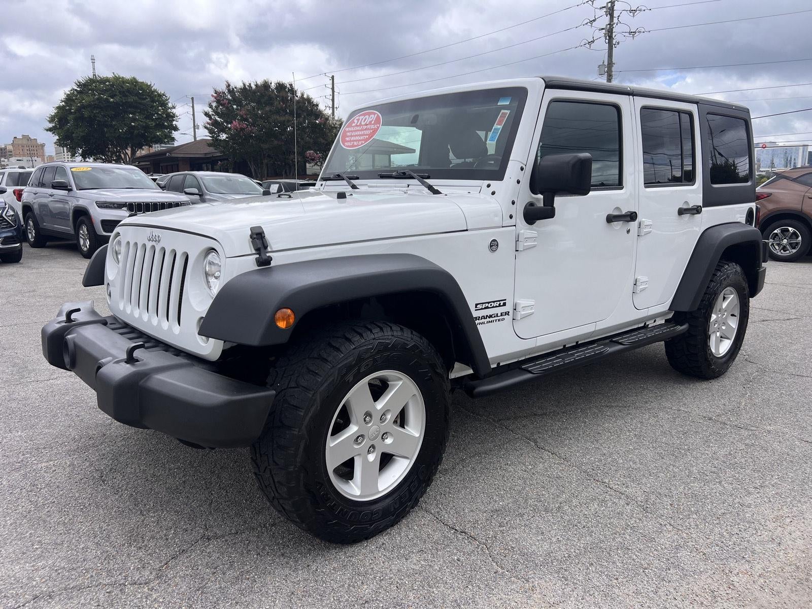 2017 Jeep Wrangler Unlimited Sport