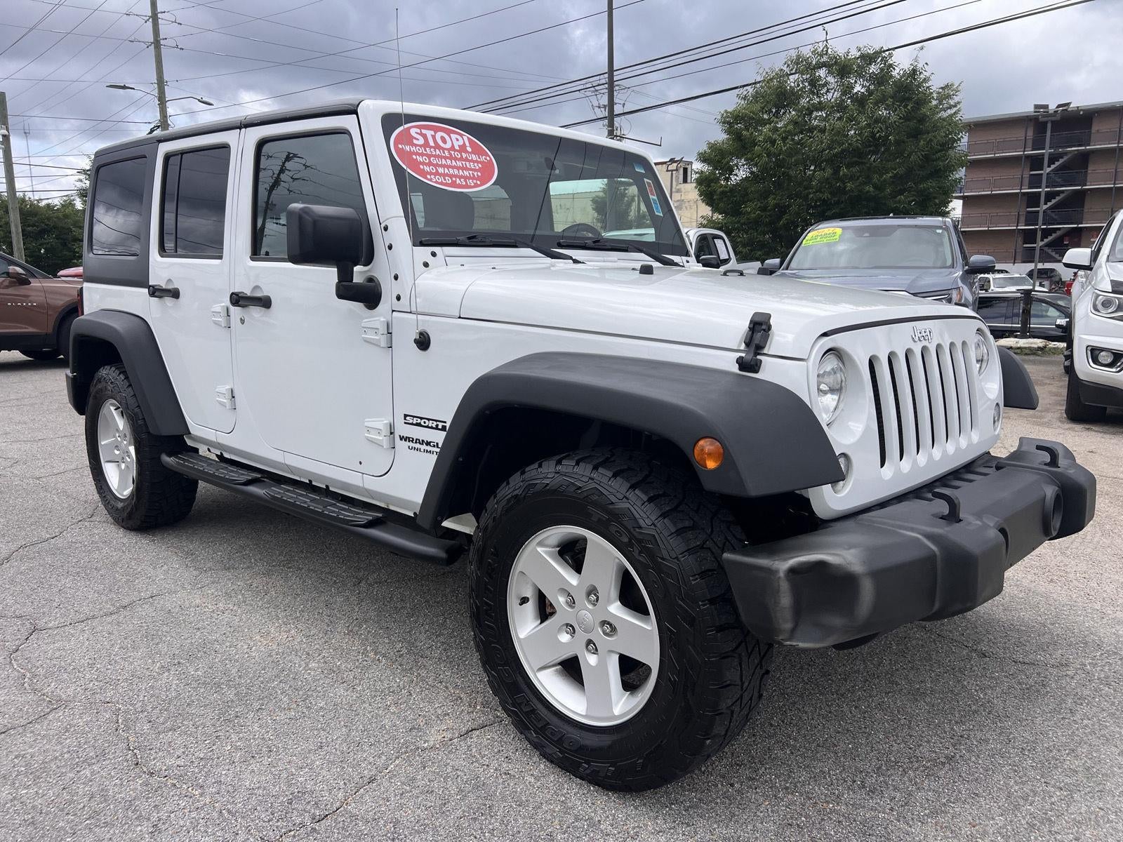 2017 Jeep Wrangler Unlimited Sport