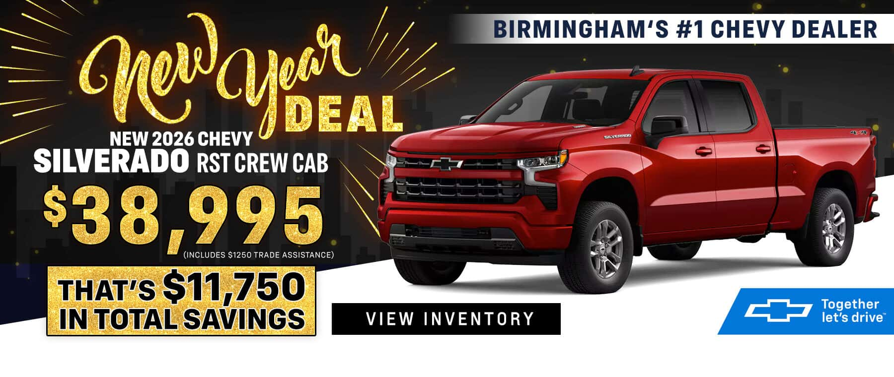 2026 Chevrolet Silverado RST Crew Cab in AL