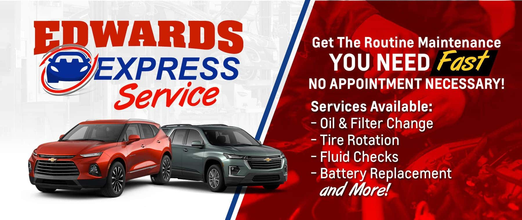 Get the Routine Maintenance at Edwards Chevrolet 280 in Birmingham AL