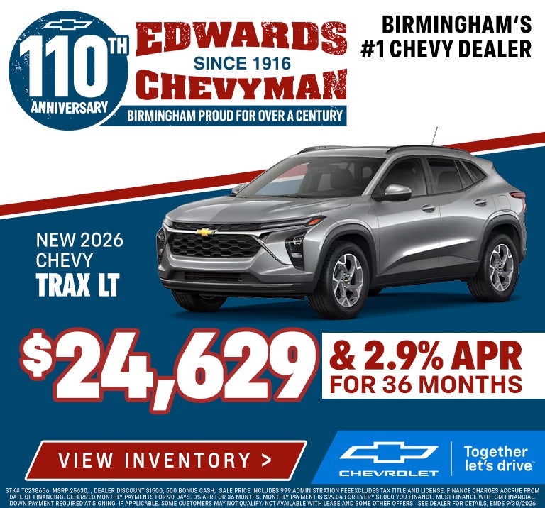 2026 Trax $24,629