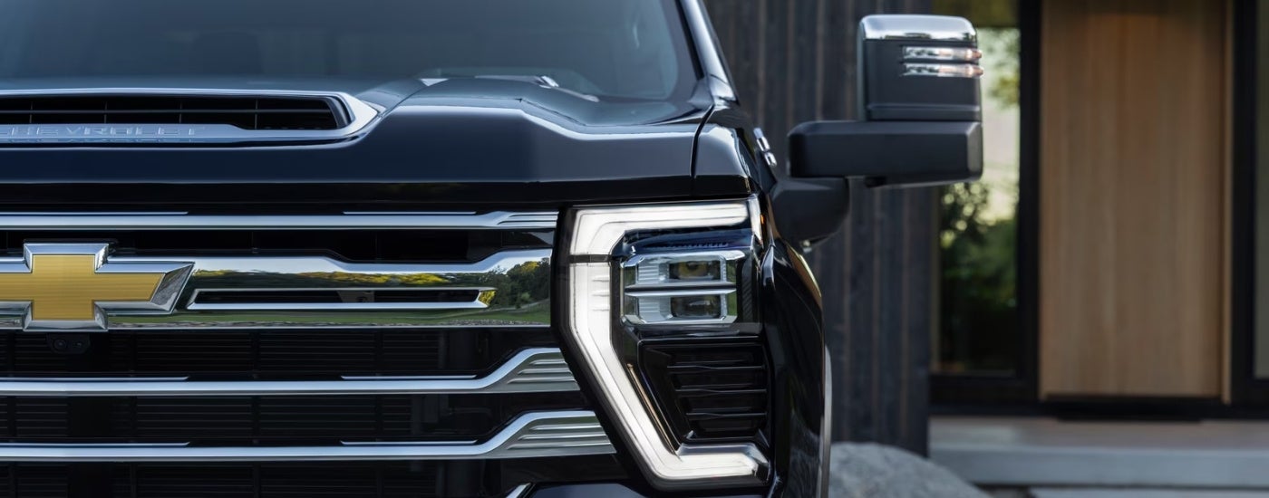 Driver side headlight on a 2026 Chevy Silverado 3500 HD