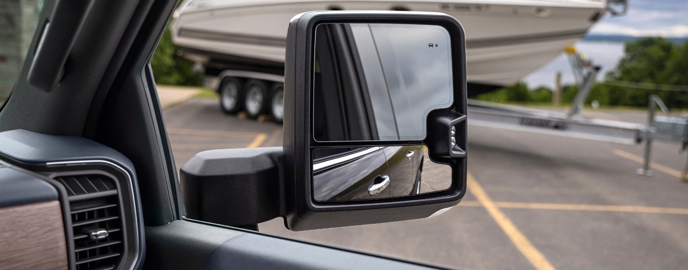 Mirror on a 2026 Chevy Silverado 3500 HD LTZ