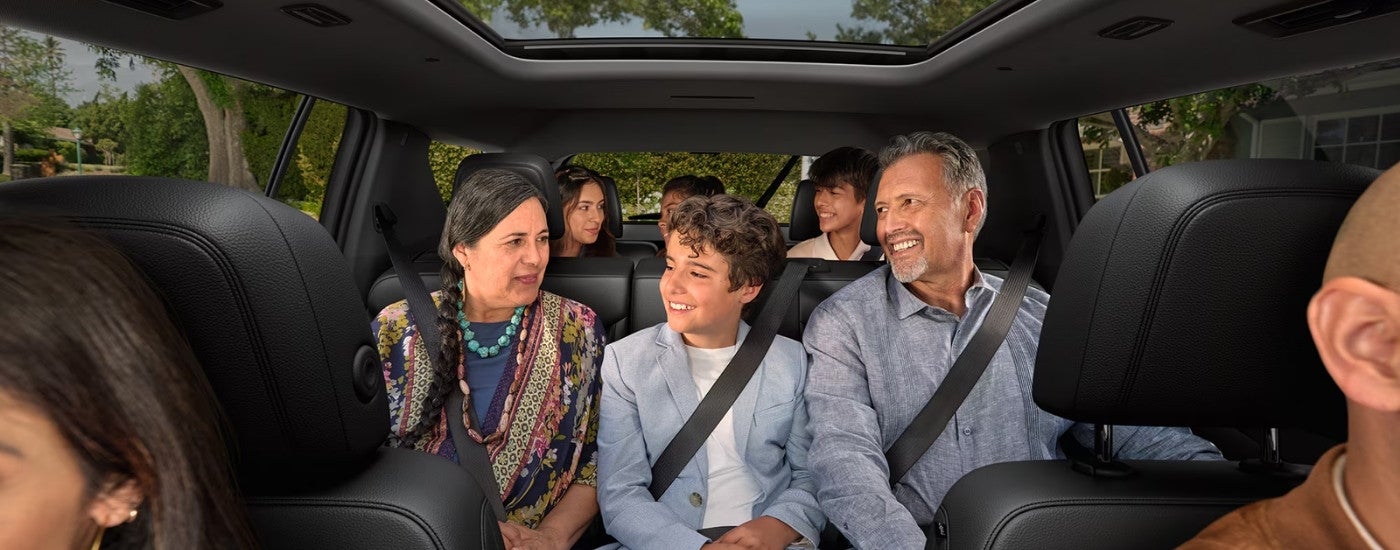 A family packed into a 2026 Chevy Traverse