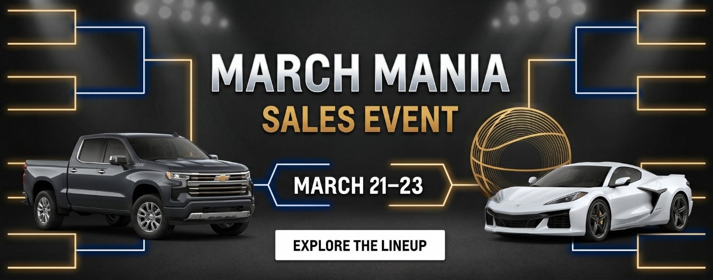Edwards Chevrolet 280 March Manian sales event banner
